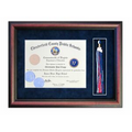 Custom Diploma & Tassel Certificate Frame